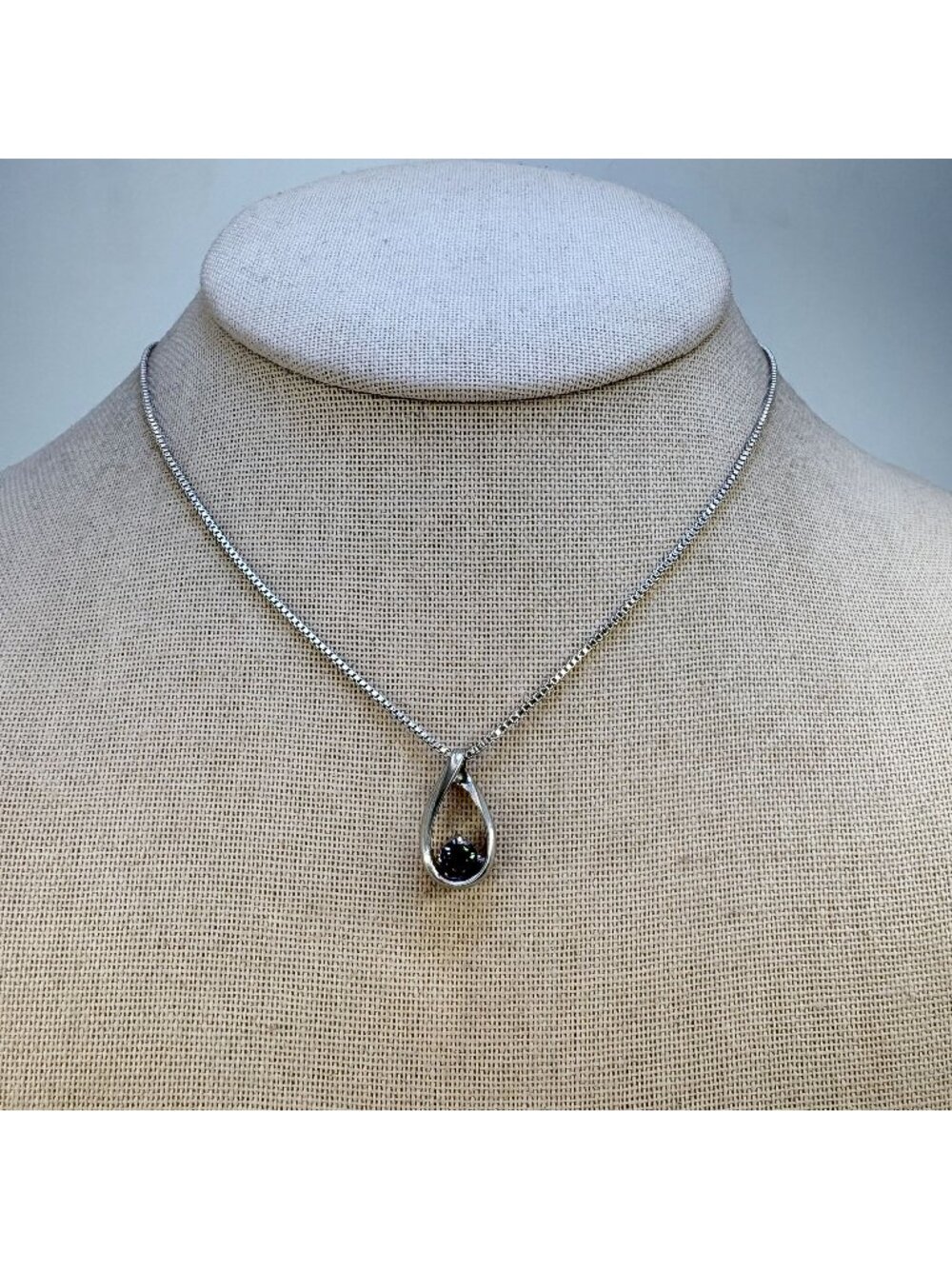 Mystic Topaz & Sterling Silver 925 Pendant Necklace Size 17.5" Length